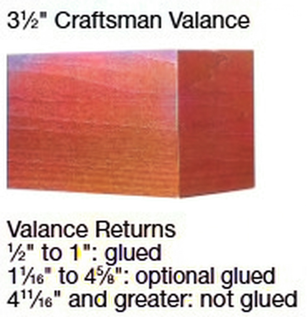 Craftsman Valance